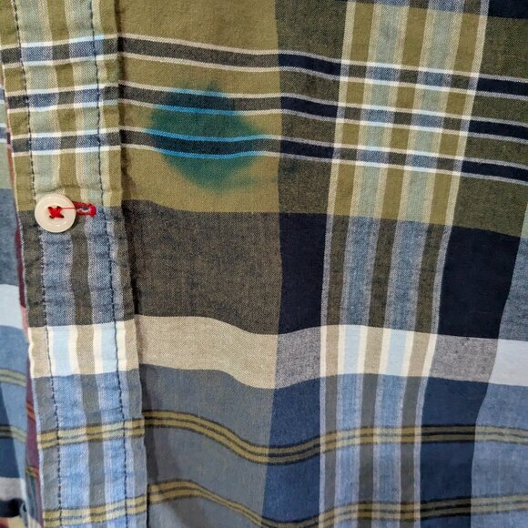 Tommy Hilfiger Men's Button Down Classic Fit Plaid XL Long Sleeve, Project Piece - Picture 8 of 16